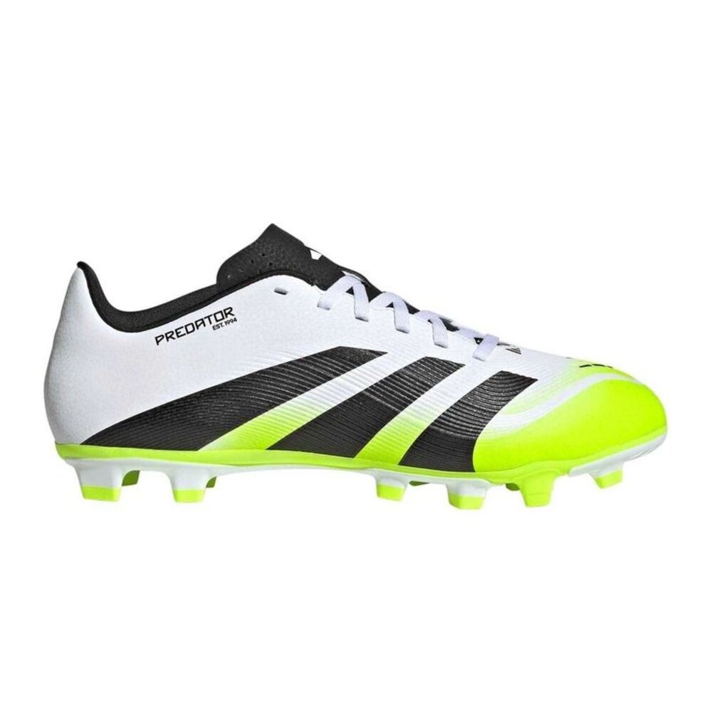 Adidas Mens Predator Club Firm Ground Football Boots / White/Black/Lemon